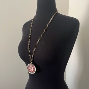 Lucky Brand medallion pendant necklace